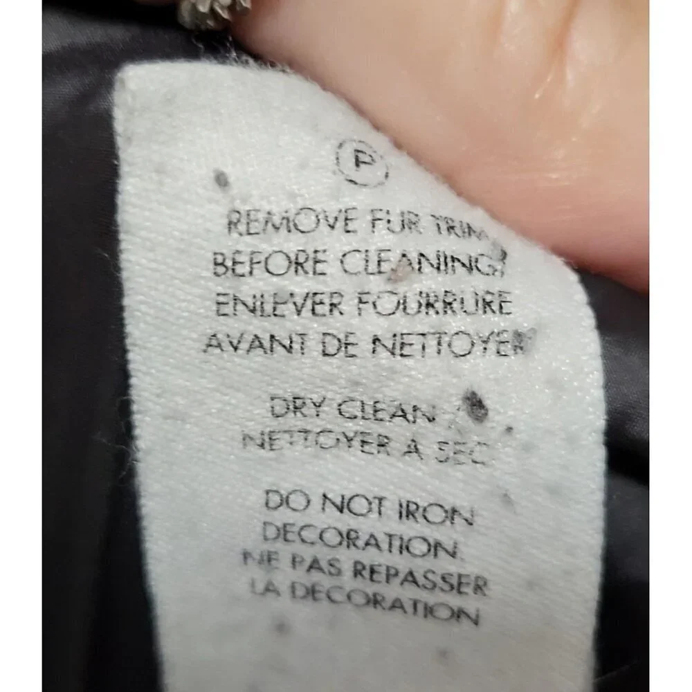 Derek Lam 10 Crosby Down Parka Quilted Puffer Fox Fur Hood Coat